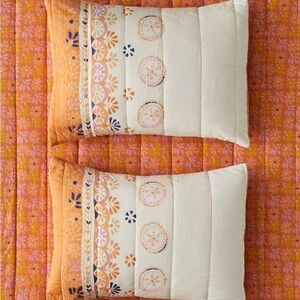 Vega Quilted Boho Retro Sham Set